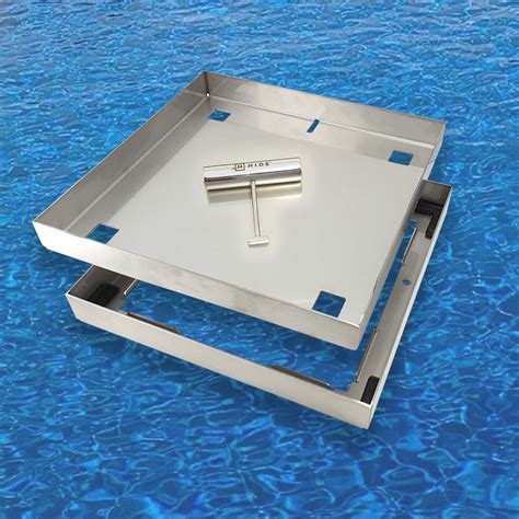 stainless steel skimmer box lid|skimmer lids pty ltd.